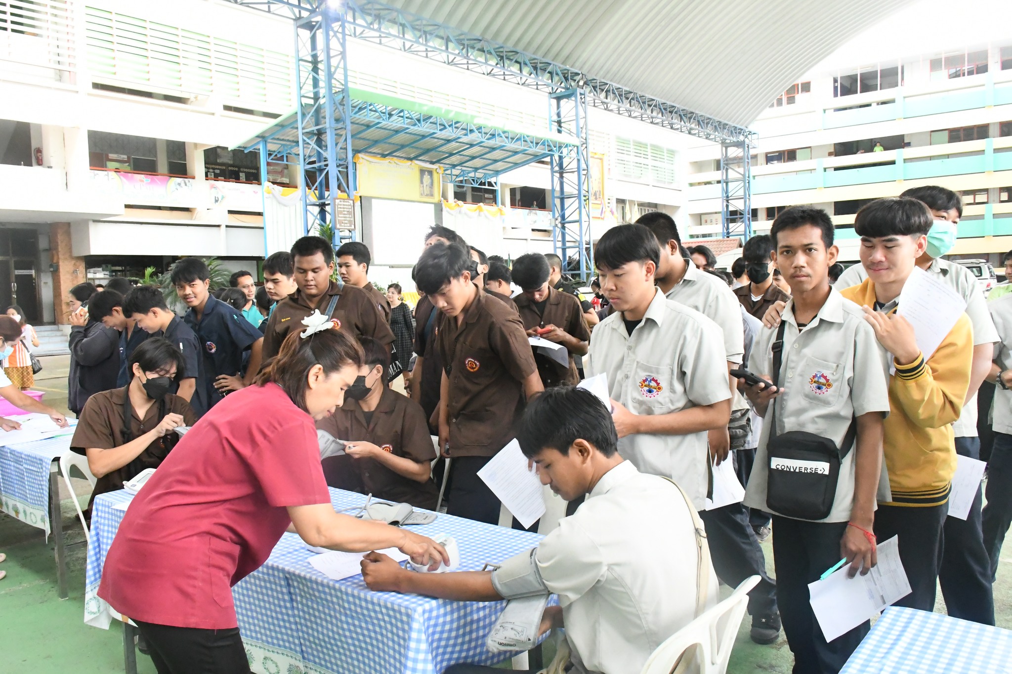 ตรวจสุขภาพนักเรียน นักศึกษาประจำปีการศึกษา 2566