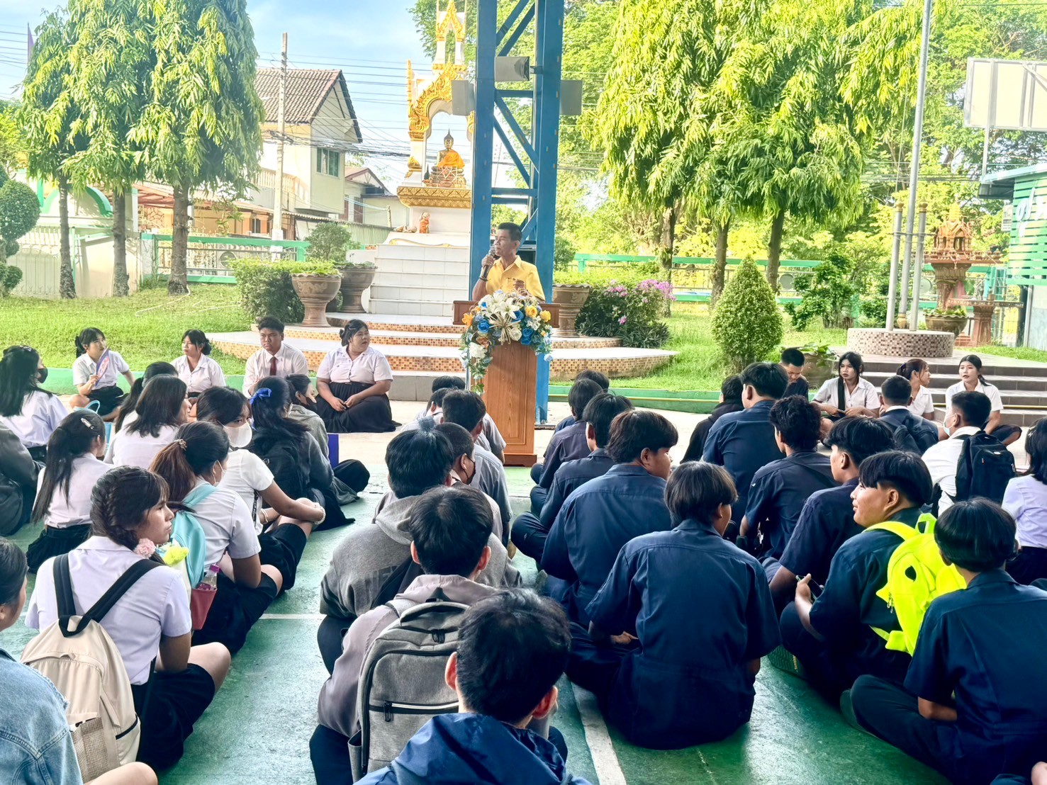 กล่าวต้อนรับ นักเรียน นักศึกษา เนื่องใน วันเปิดภาคเรียนที่ 1 ปีการศึกษา 2567