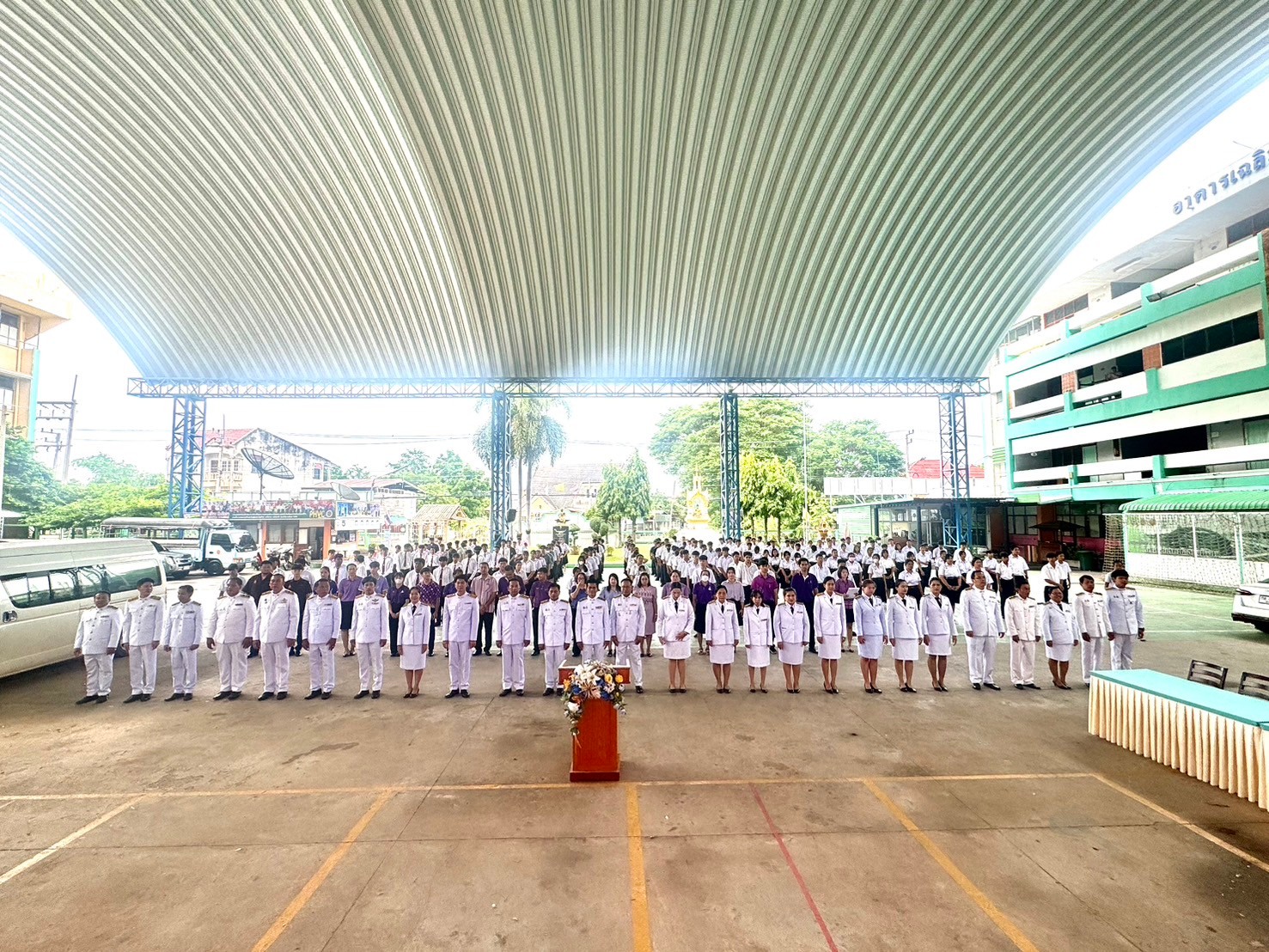 พิธีถวายพระพรชัยมงคลแด่ สมเด็จพระนางเจ้าสุทิดา พัชรสุธาพิมลลักษณ พระบรมราชินี เนื่องในโอกาสวันเฉลิมพระชนมพรรษา ๓ มิถุนายน ๒๕๖๗